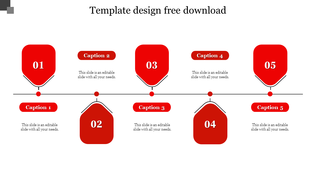 Free - Stunning Template Design Free Download Slides
